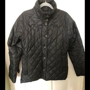 Ladies North Face jacket. Black, size L